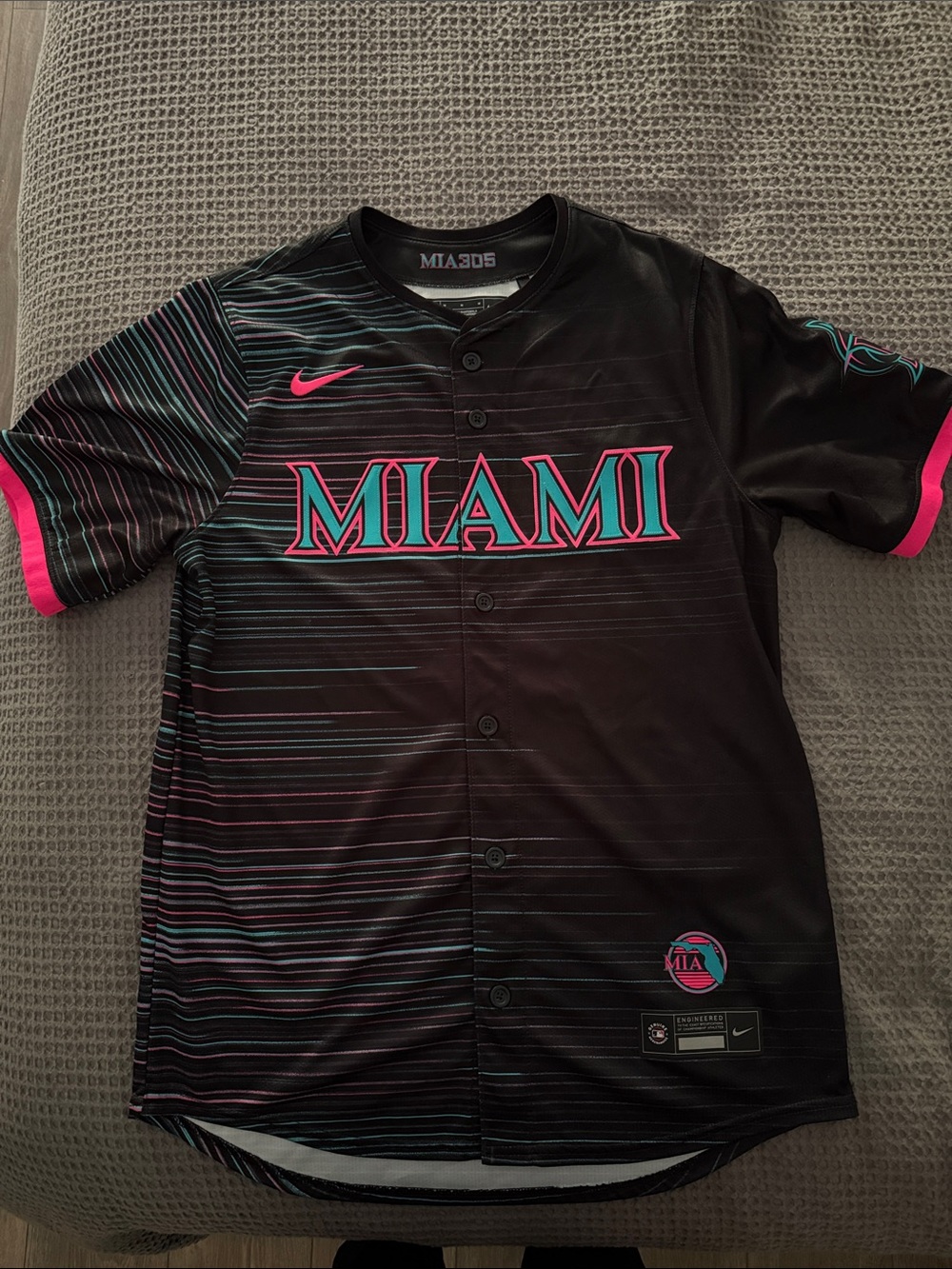 Nike Miami Marlins City Connect Baseball Jersey